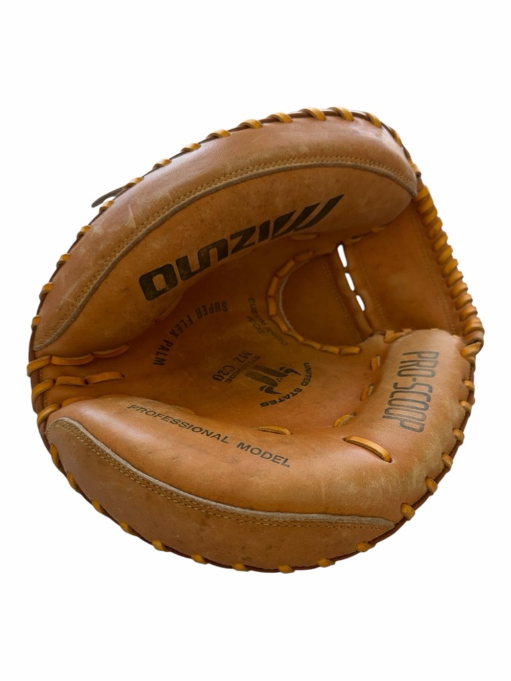 Mizuno Pro-Scoop MZ-C20 Catchers Mitt Professional Model US Steerhide RHT